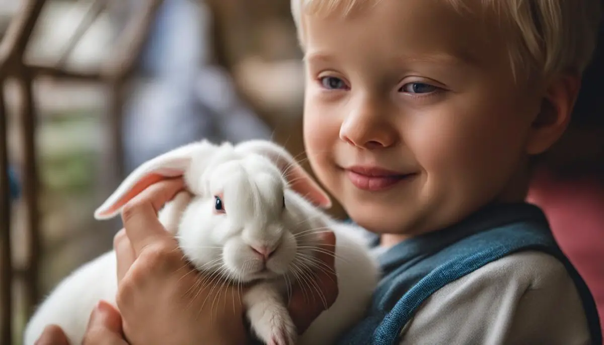 adoption of albino rabbits
