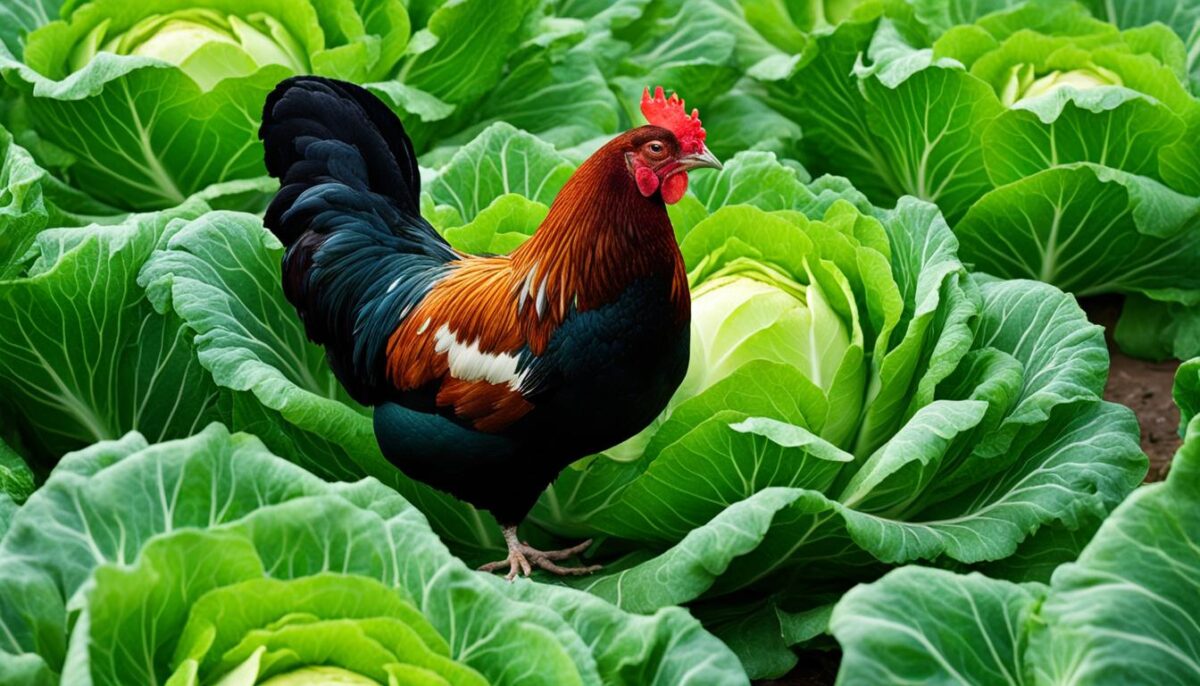 cabbage nutrition for chickens