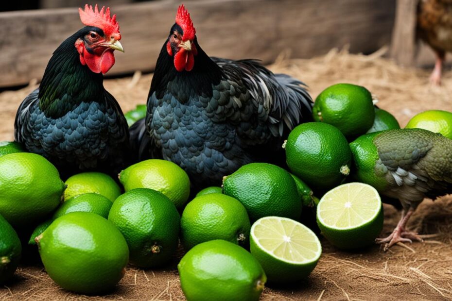 can chickens eat limes
