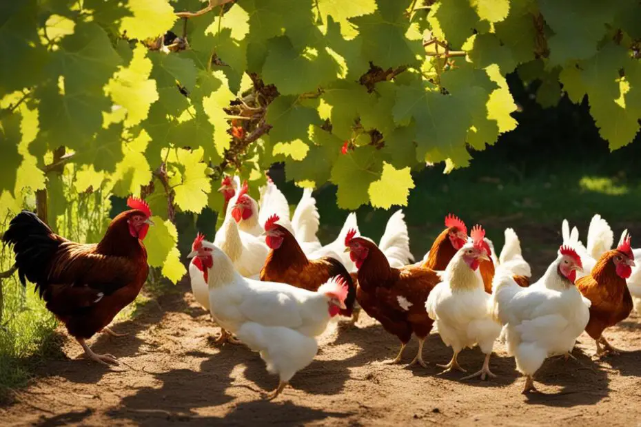 can chickens have grapes