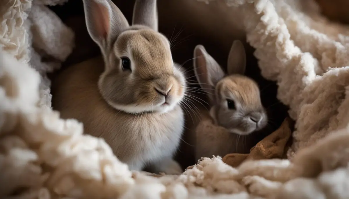 domestic rabbit pregnancy