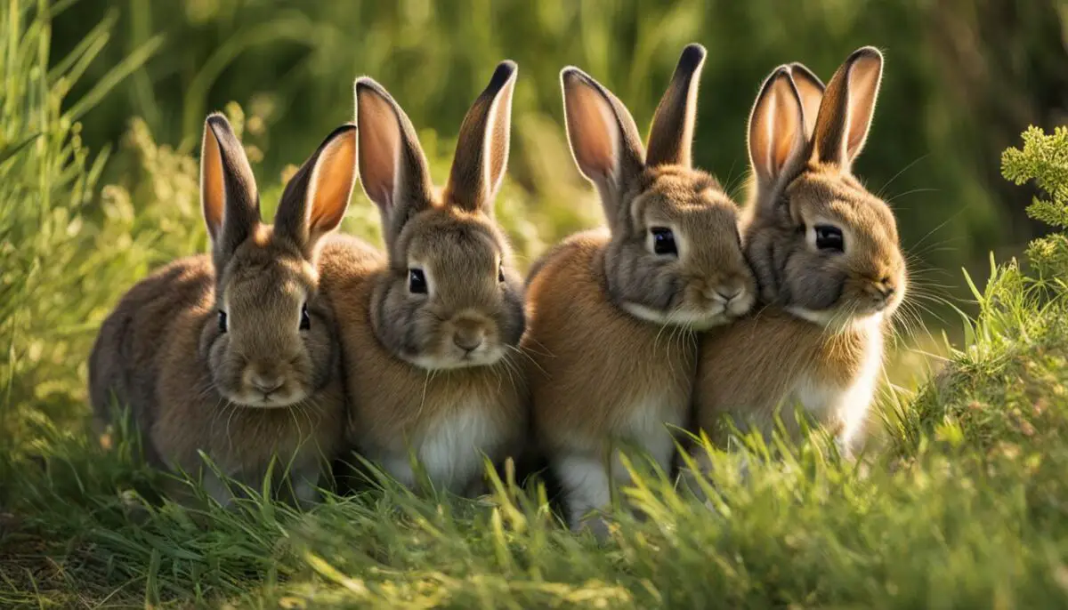 early experiences of rabbits