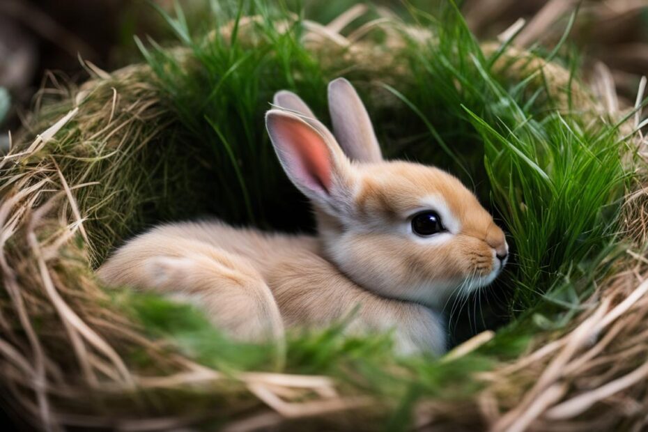how long rabbits stay in nest