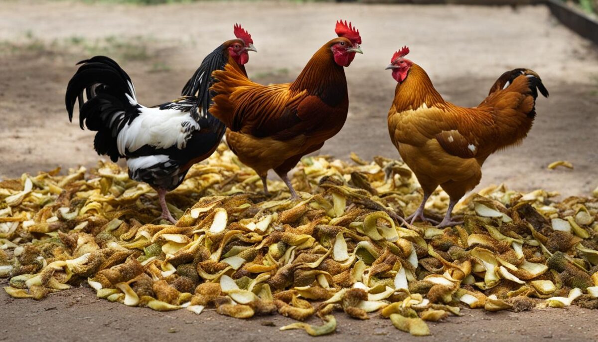 lime peels for chickens