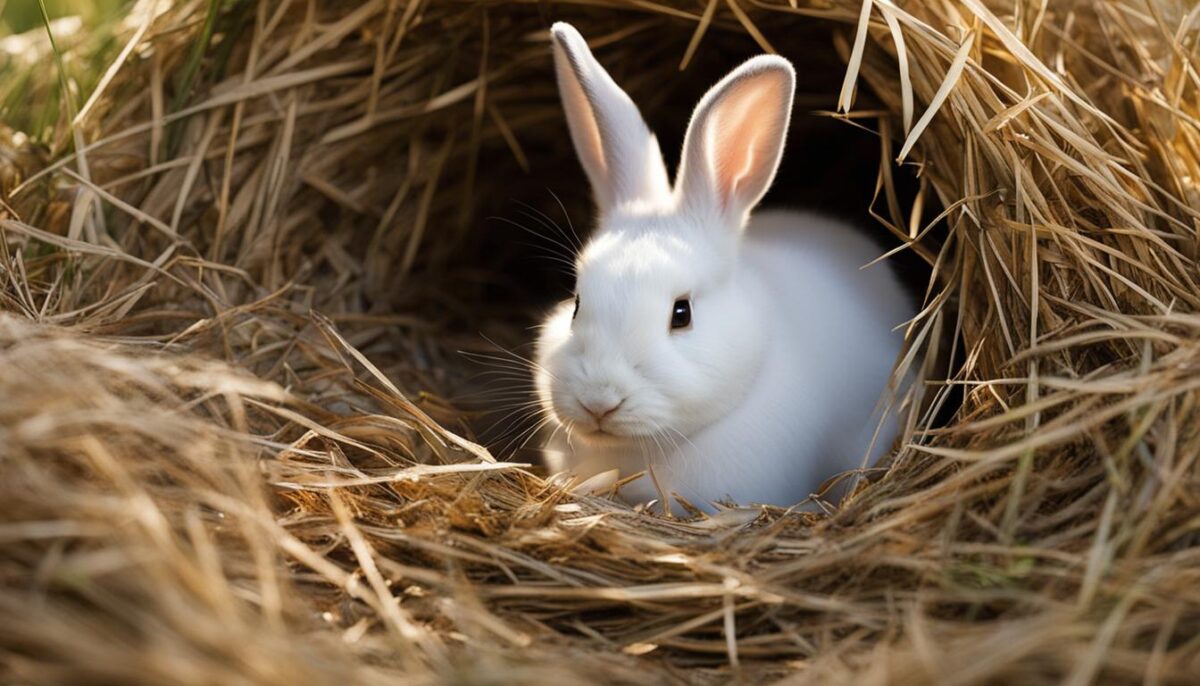 nesting habits of rabbits