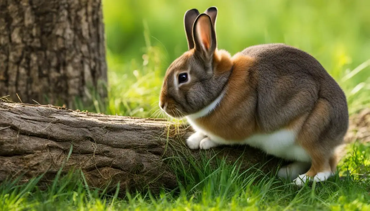 outdoor rabbit enrichment