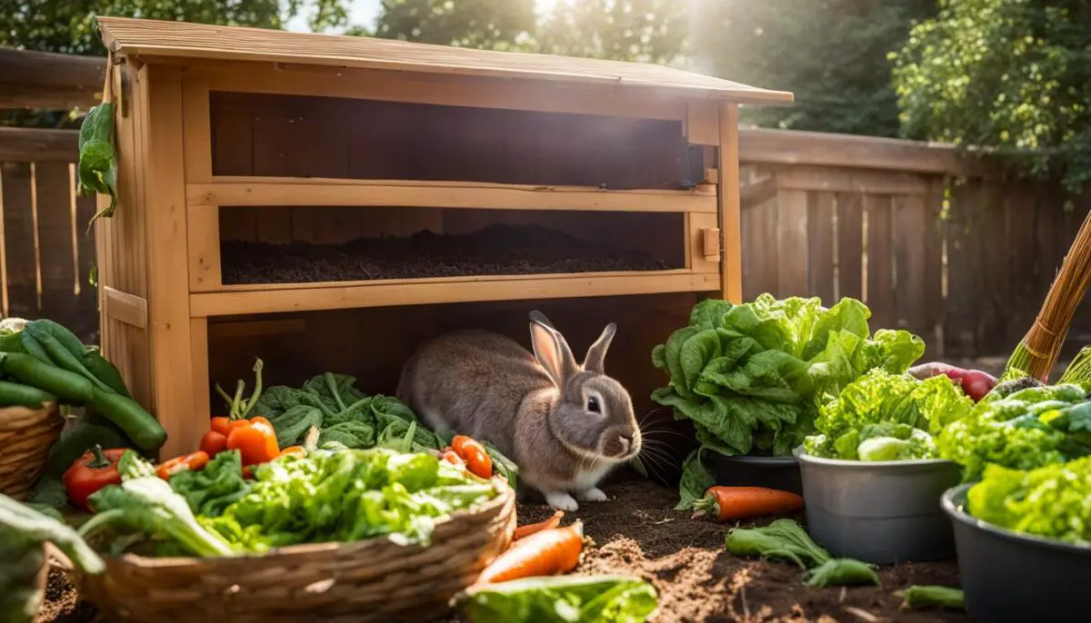 outdoor rabbit hygiene