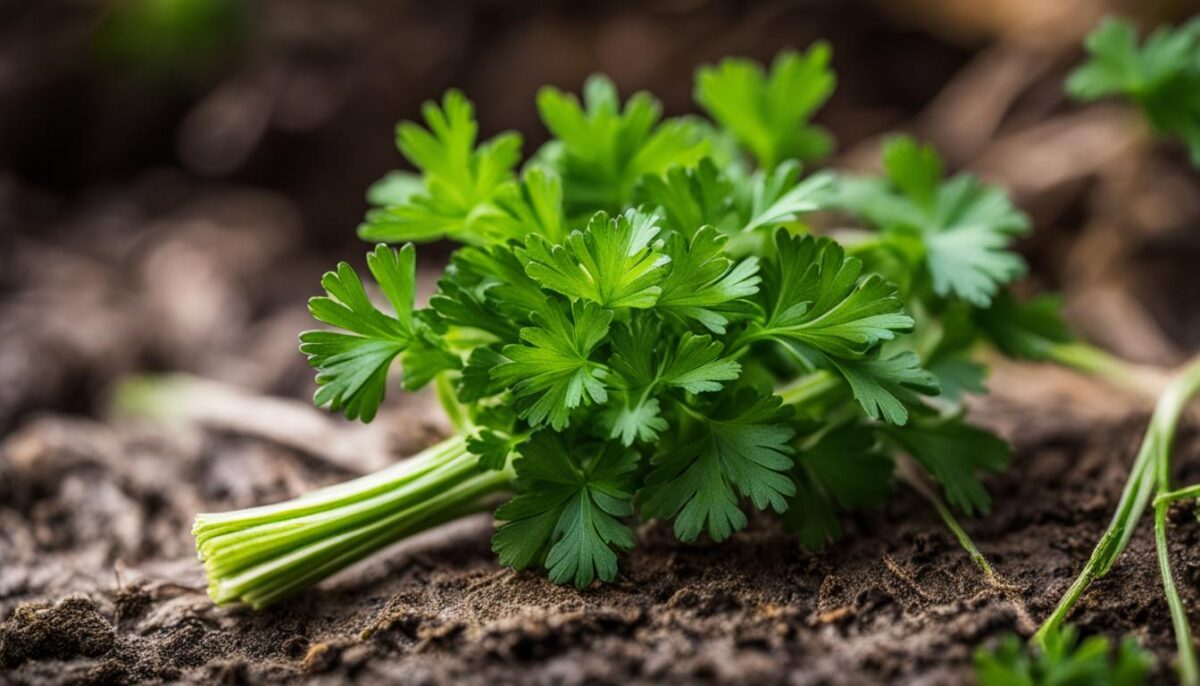 pests that eat parsley image