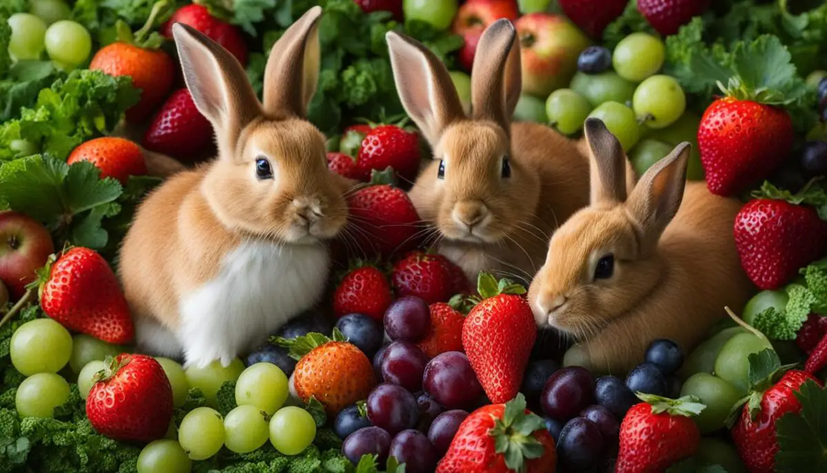 rabbit diet with parsley