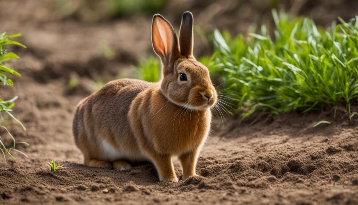 Why Rabbits Dig Holes