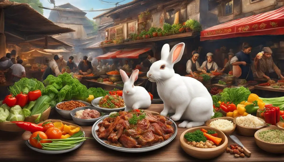 rabbit meat consumption