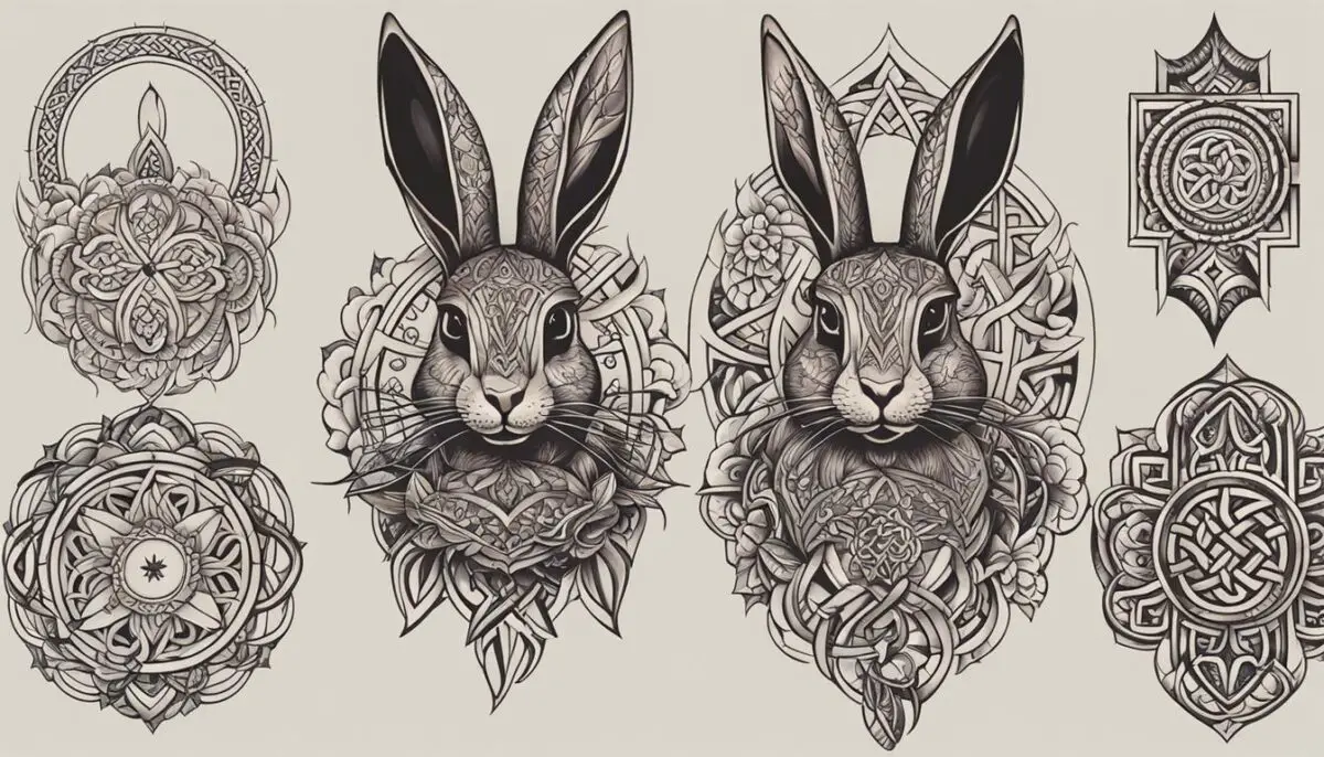 rabbit tattoo