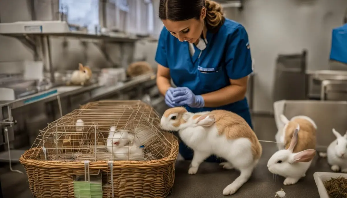 veterinary intervention for rabbit kits
