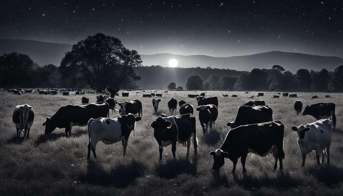 Cow Vocalizations at Night