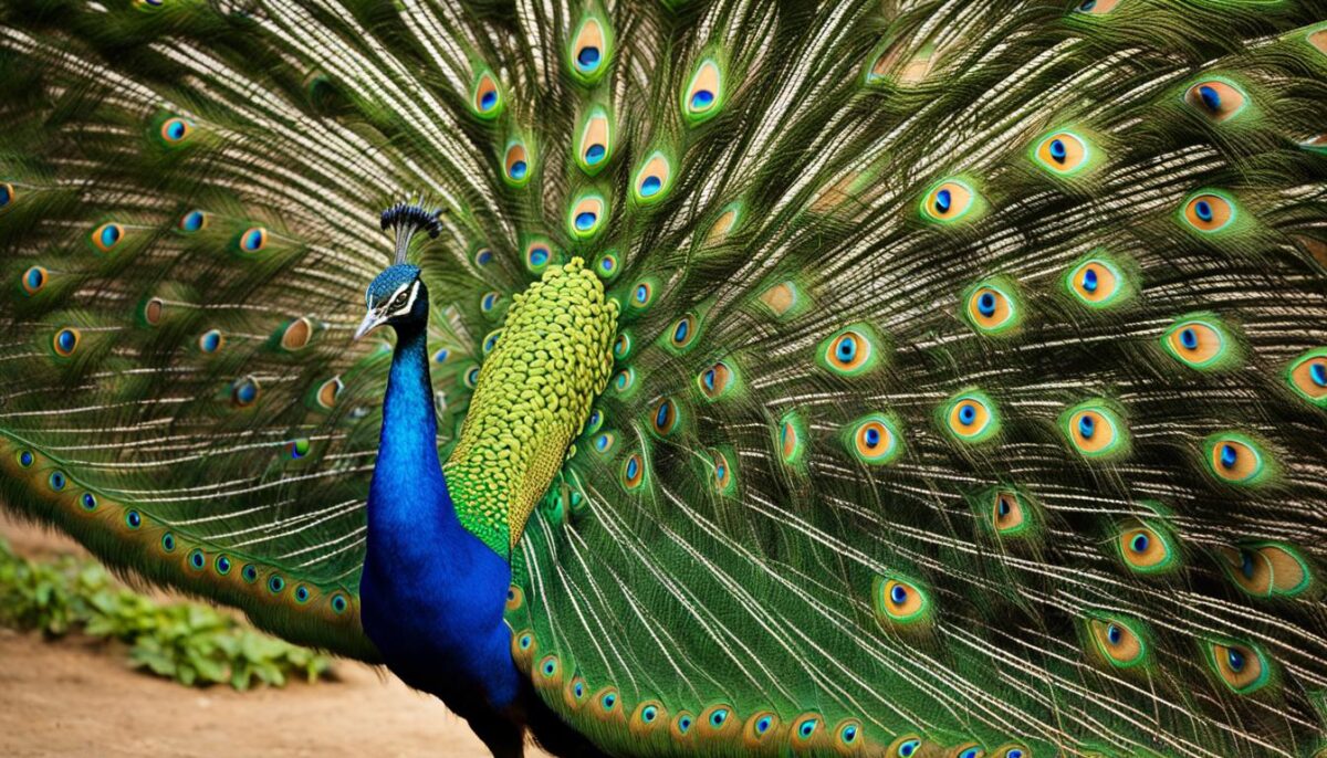 Male Peacock Mating Season