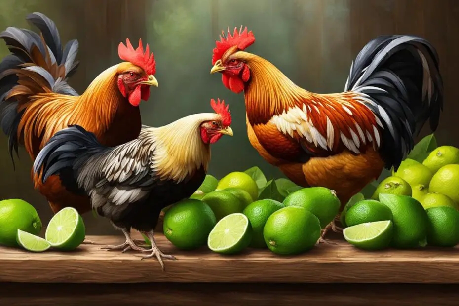 can chickens eat limes