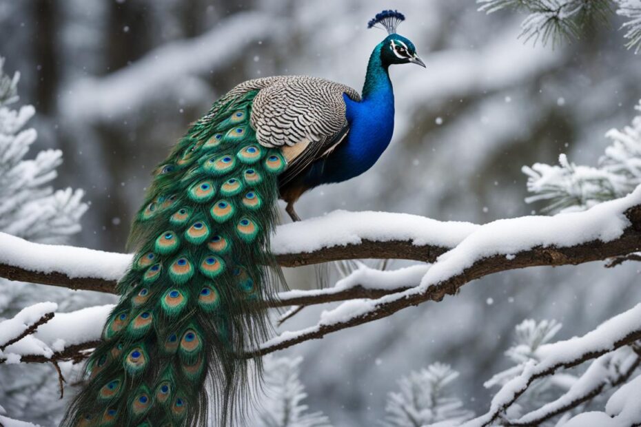 can peacocks live in cold weather