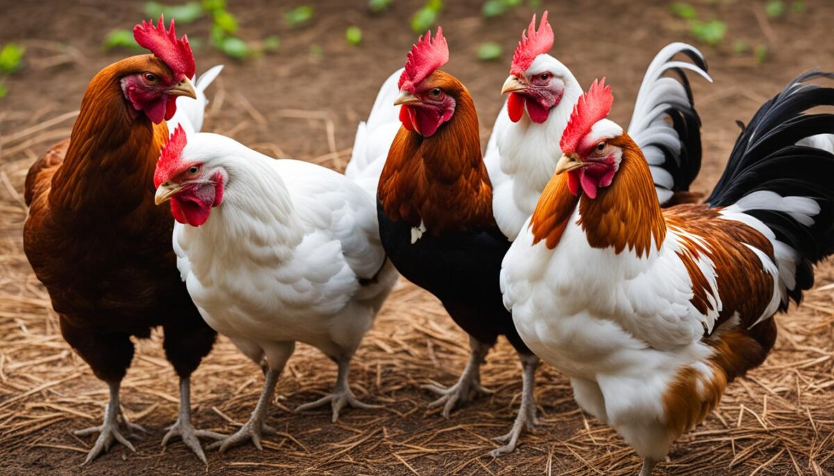 chicken behavioral patterns