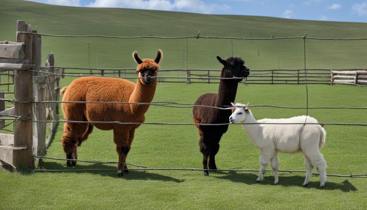 considerations for keeping alpacas and goats in the same habitat