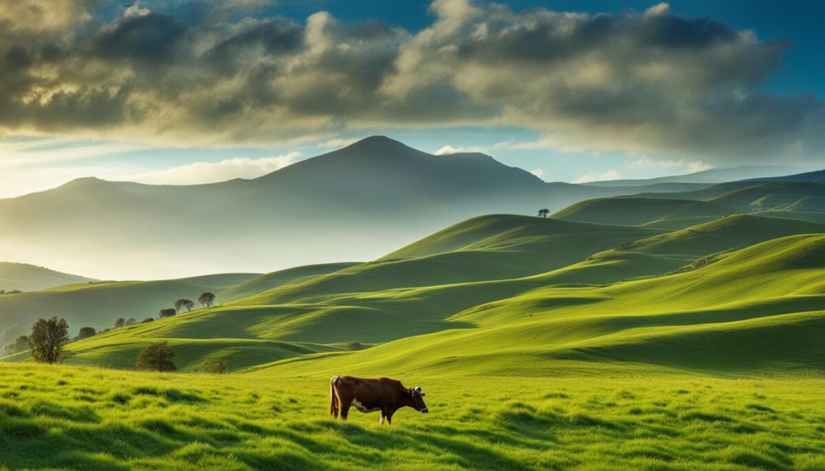 cow in a pasture