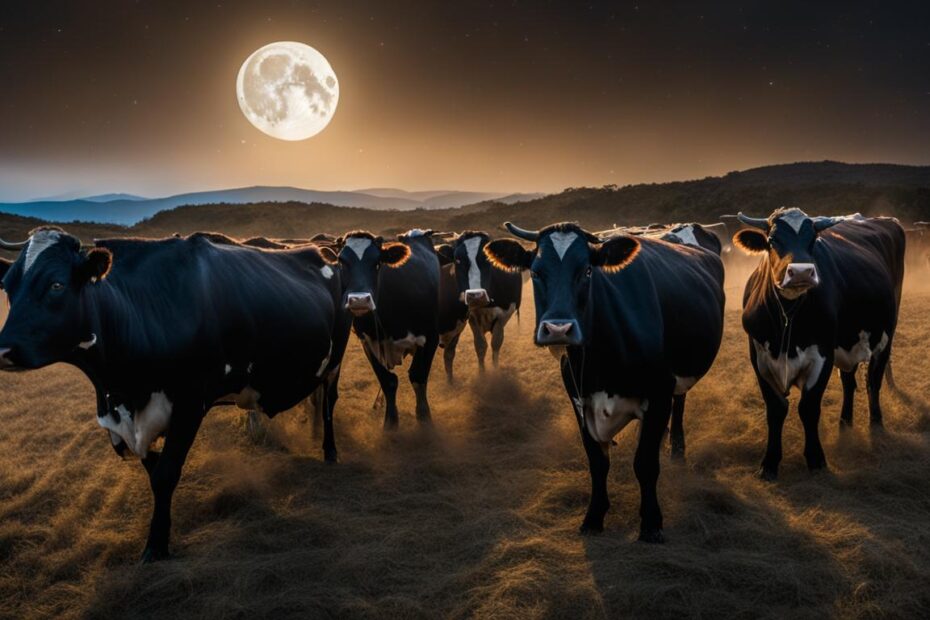 cows screaming at night