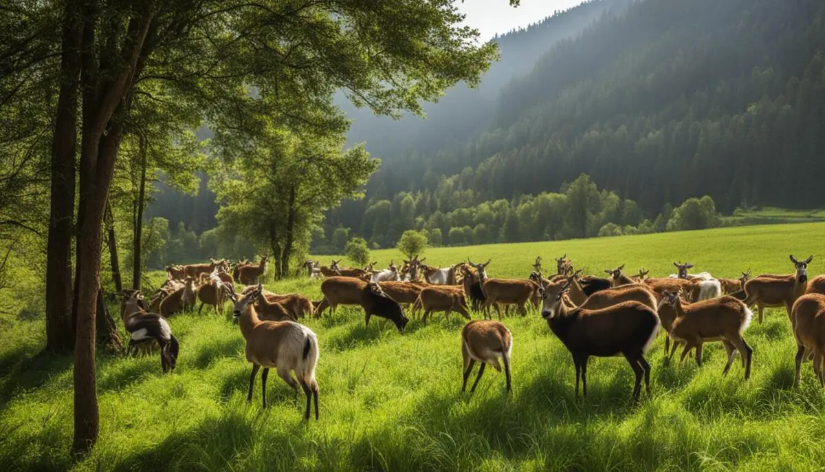 economic importance of deer and goats