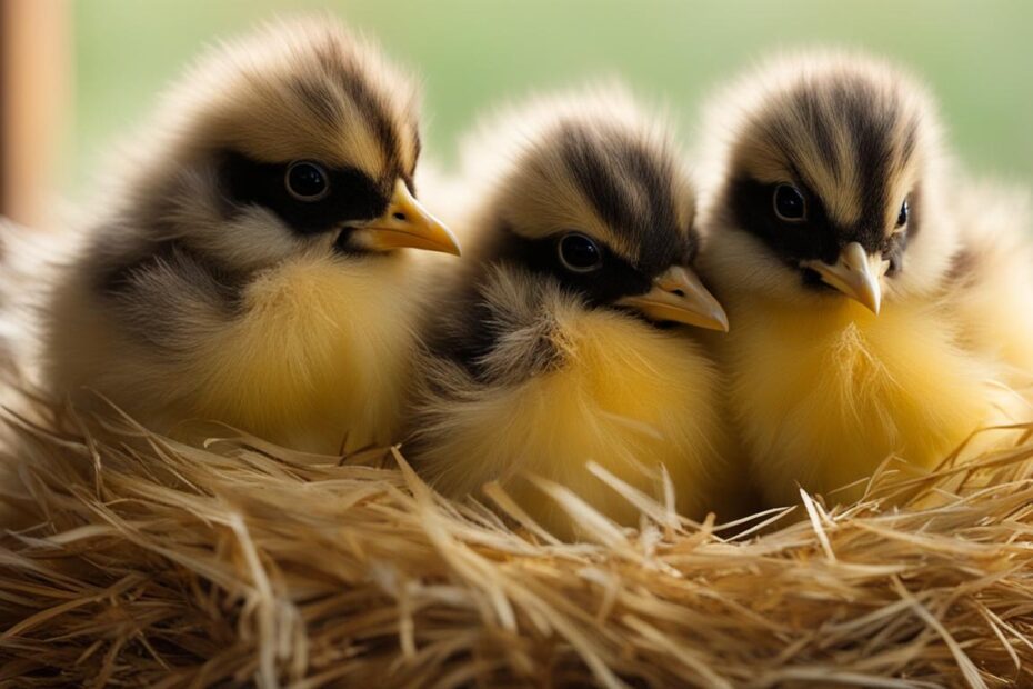 fully feathered chicks