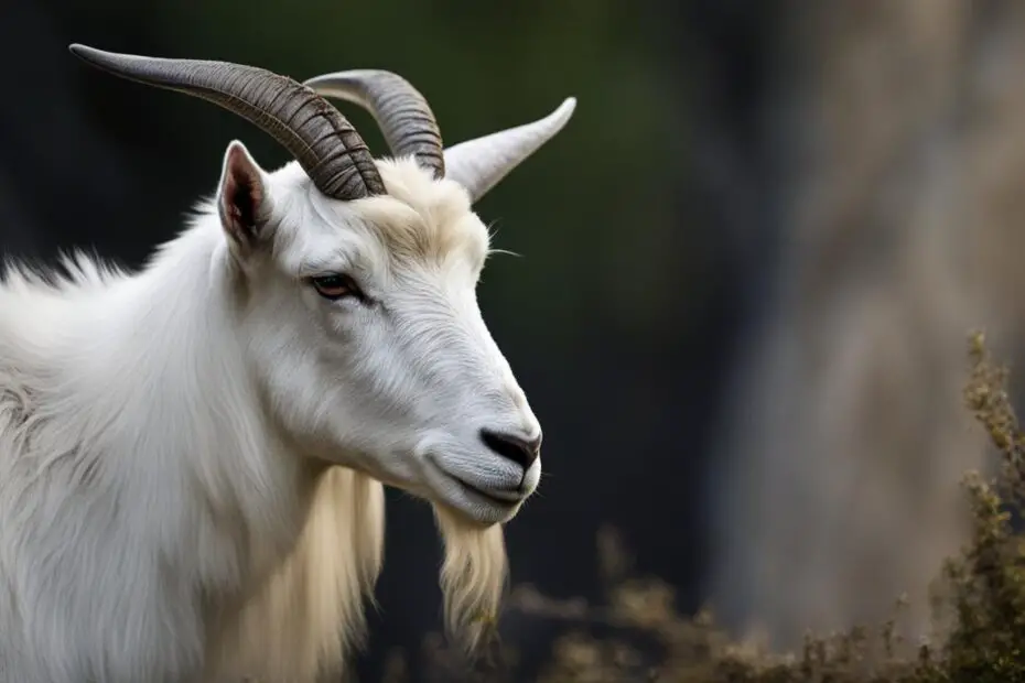 goat died with eyes open