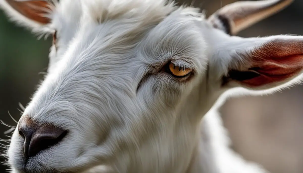 goat foaming at mouth