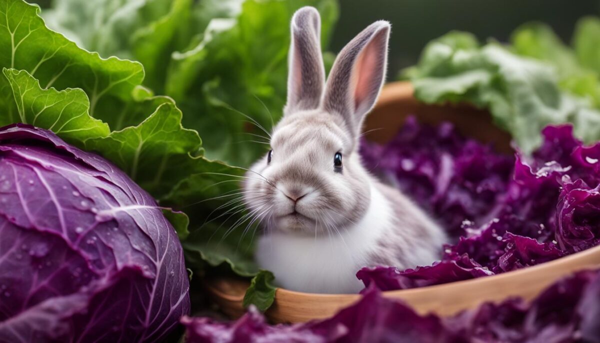 health benefits of red cabbage for rabbits