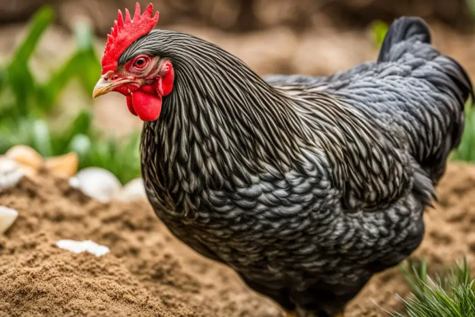 how much grit do chickens need