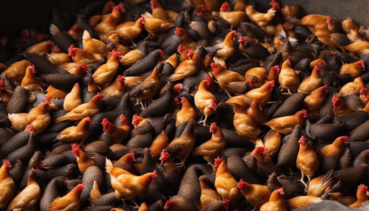 how often and how many worms can chickens eat