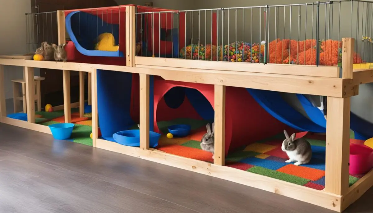 indoor play for rabbits