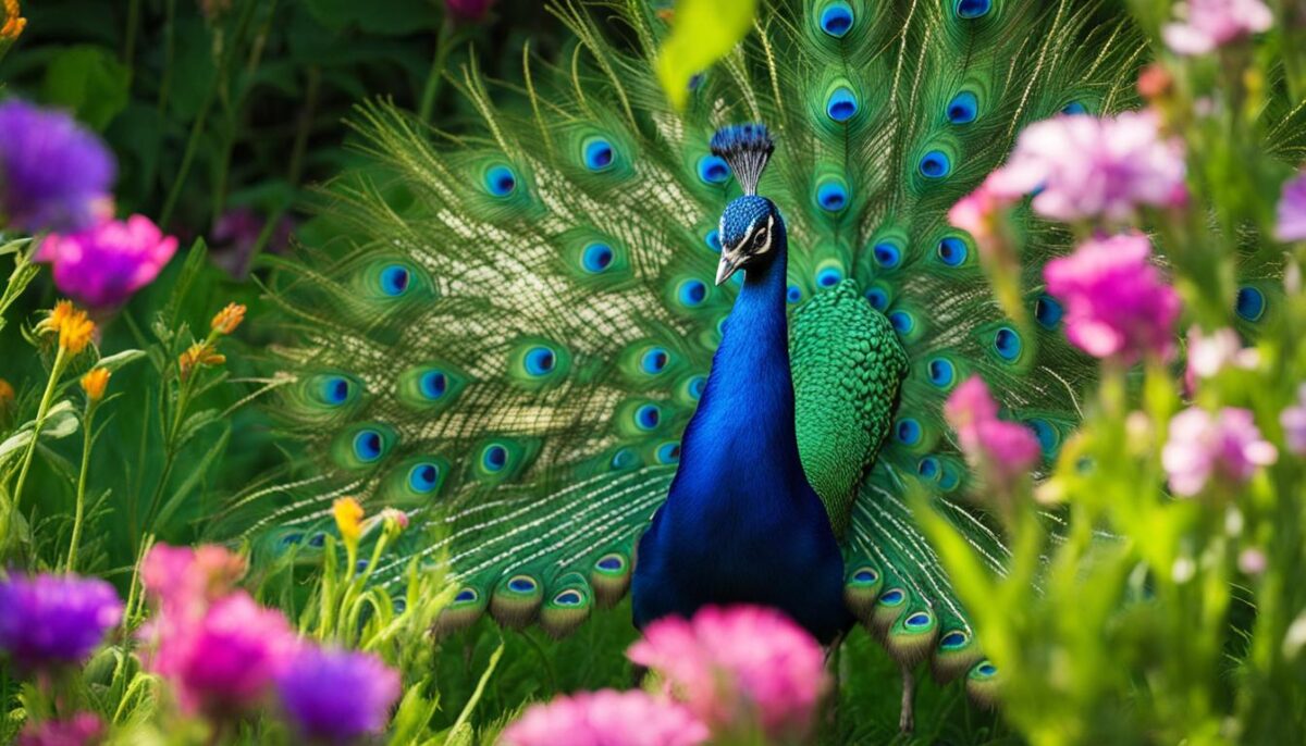 male baby peacock