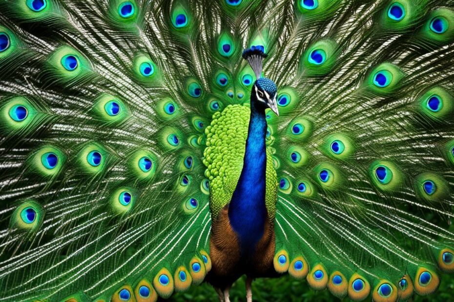 male baby peacock