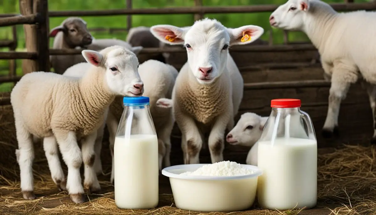 nutritional needs of lambs