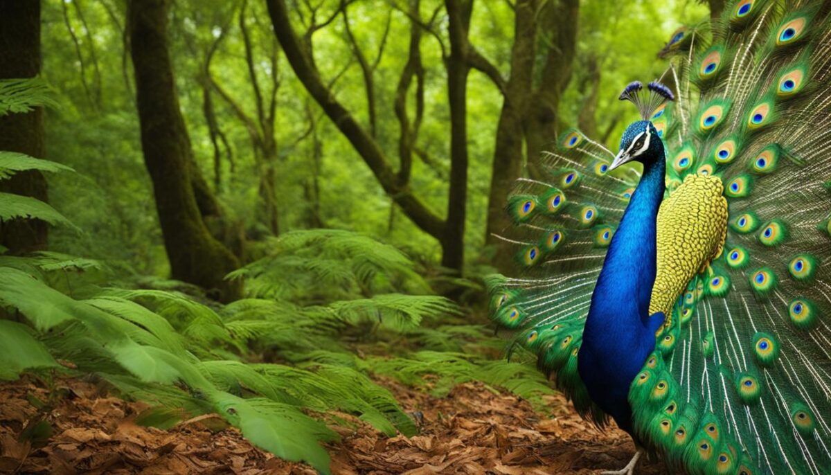 peacock conservation