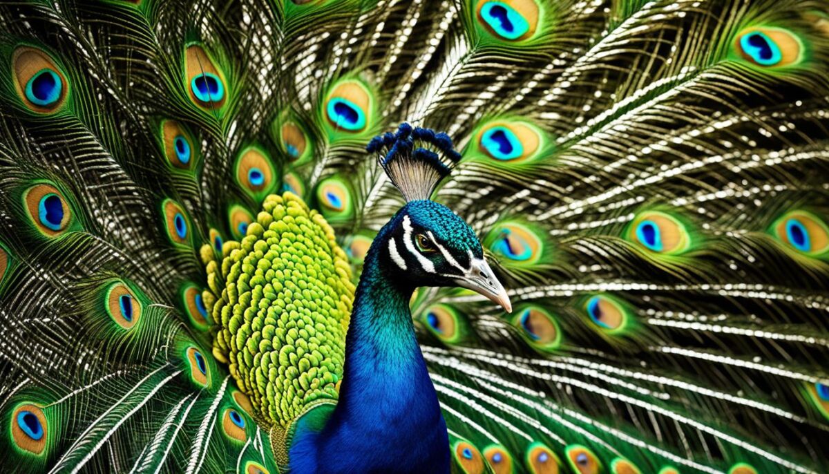 peacock crest