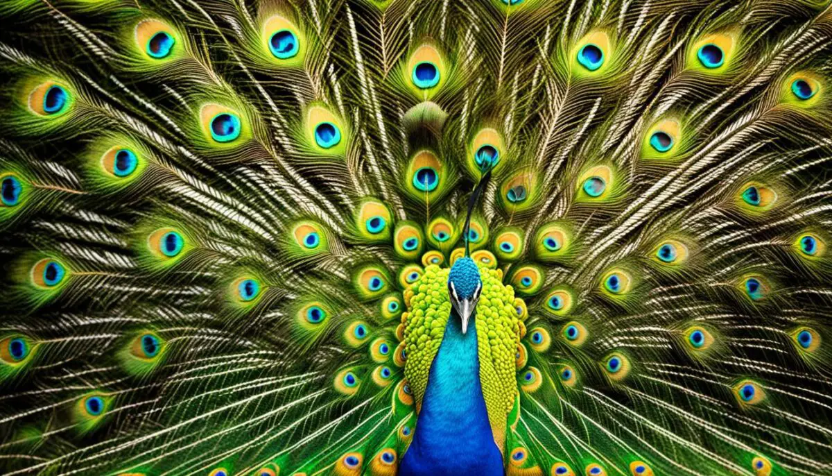 peacock crest