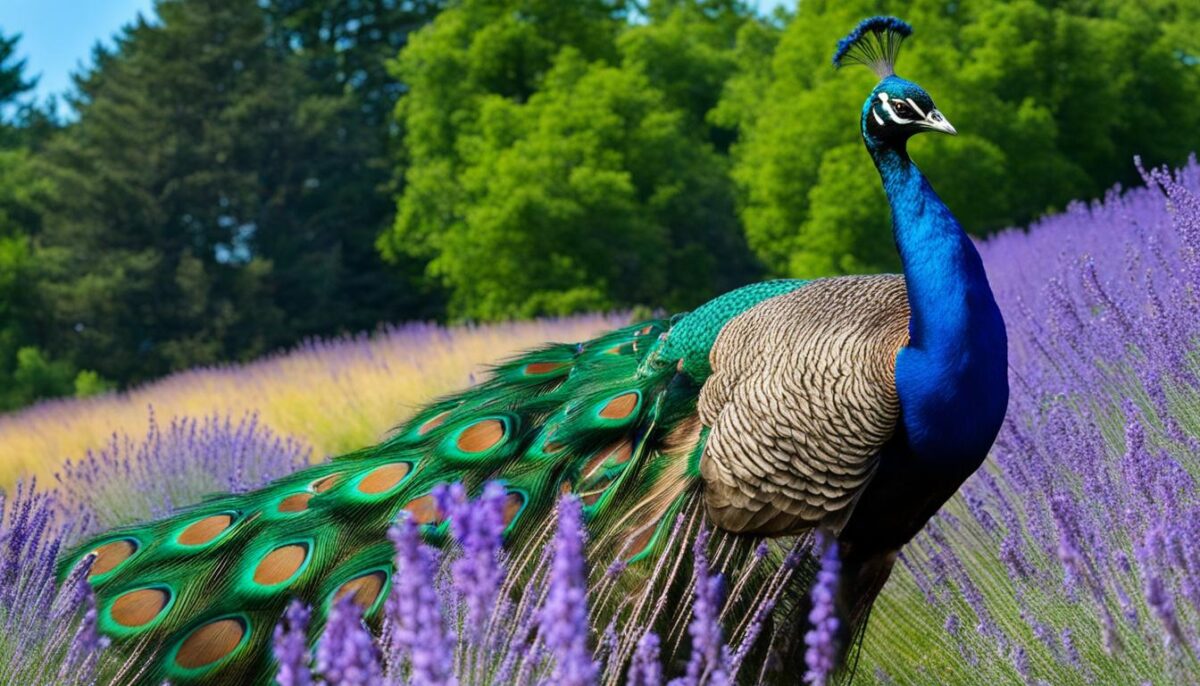 peacock dislike lavender plants