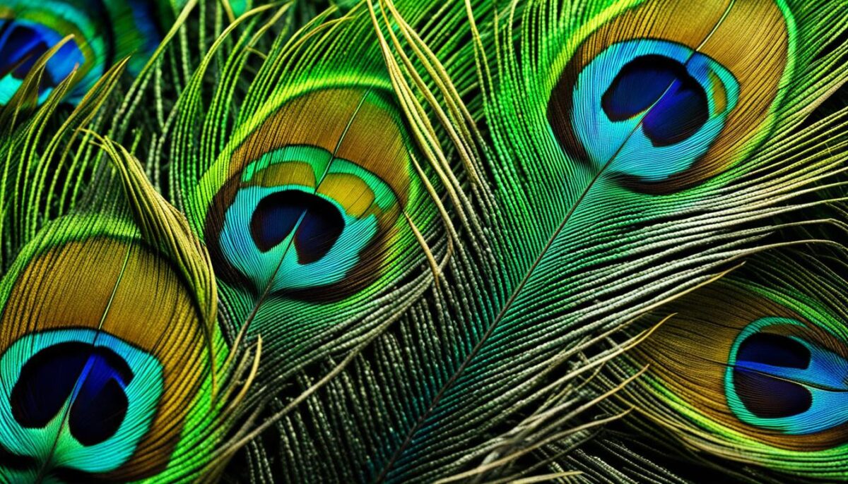 peacock feather colors