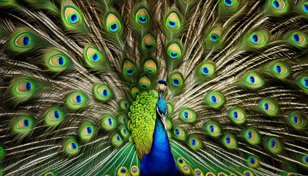 peacock feather colors