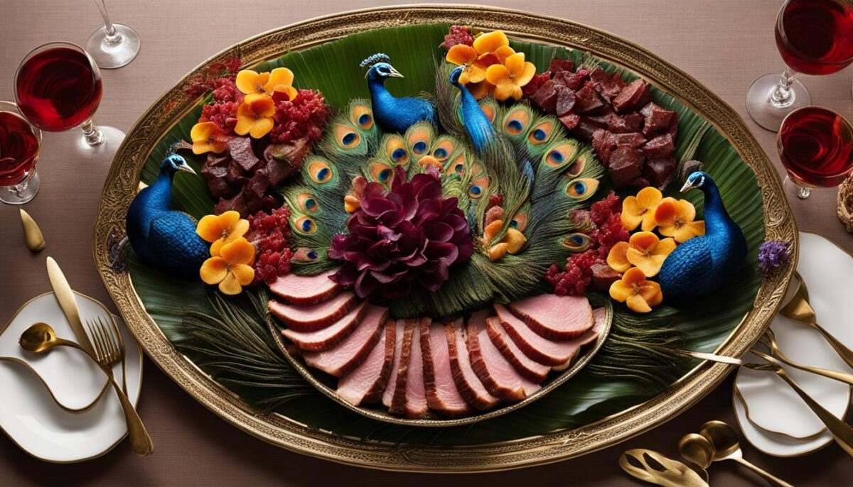 peacock meat