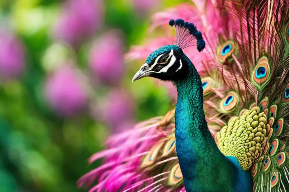 pink peacocks exist