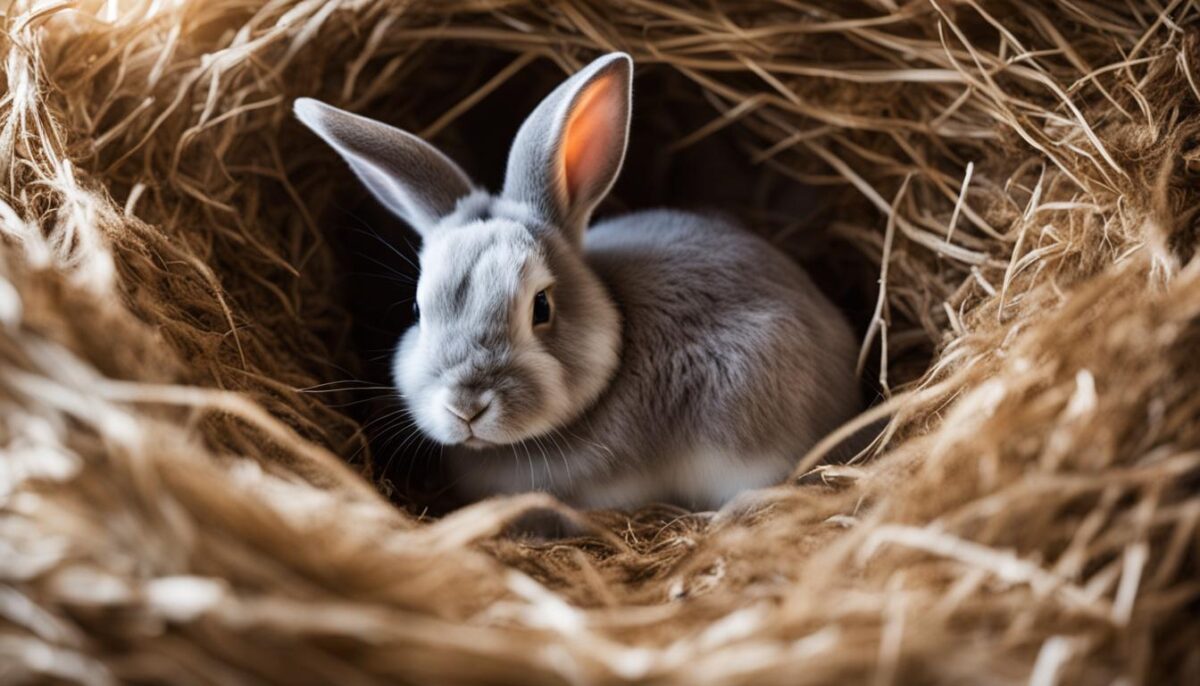 rabbit nesting behavior