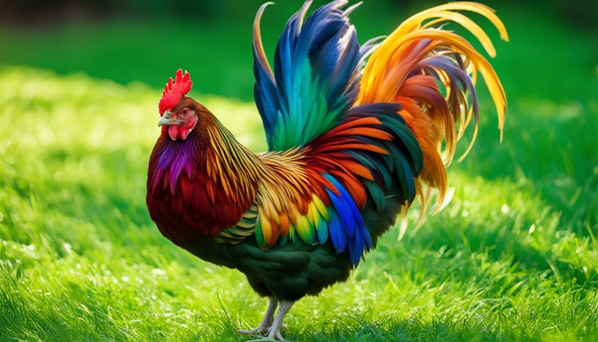 rainbow chicken health