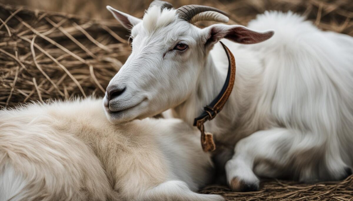 recognizing goat bloat