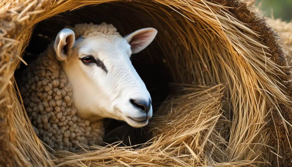 sheep shelter materials