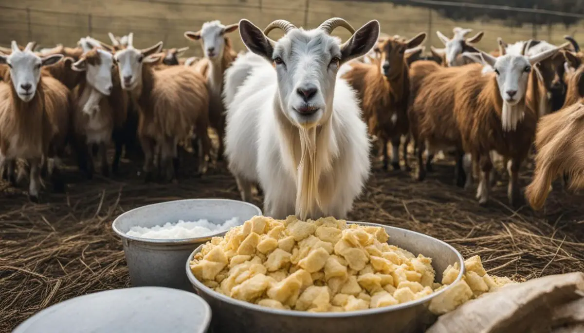 types of foaming at the mouth in goats