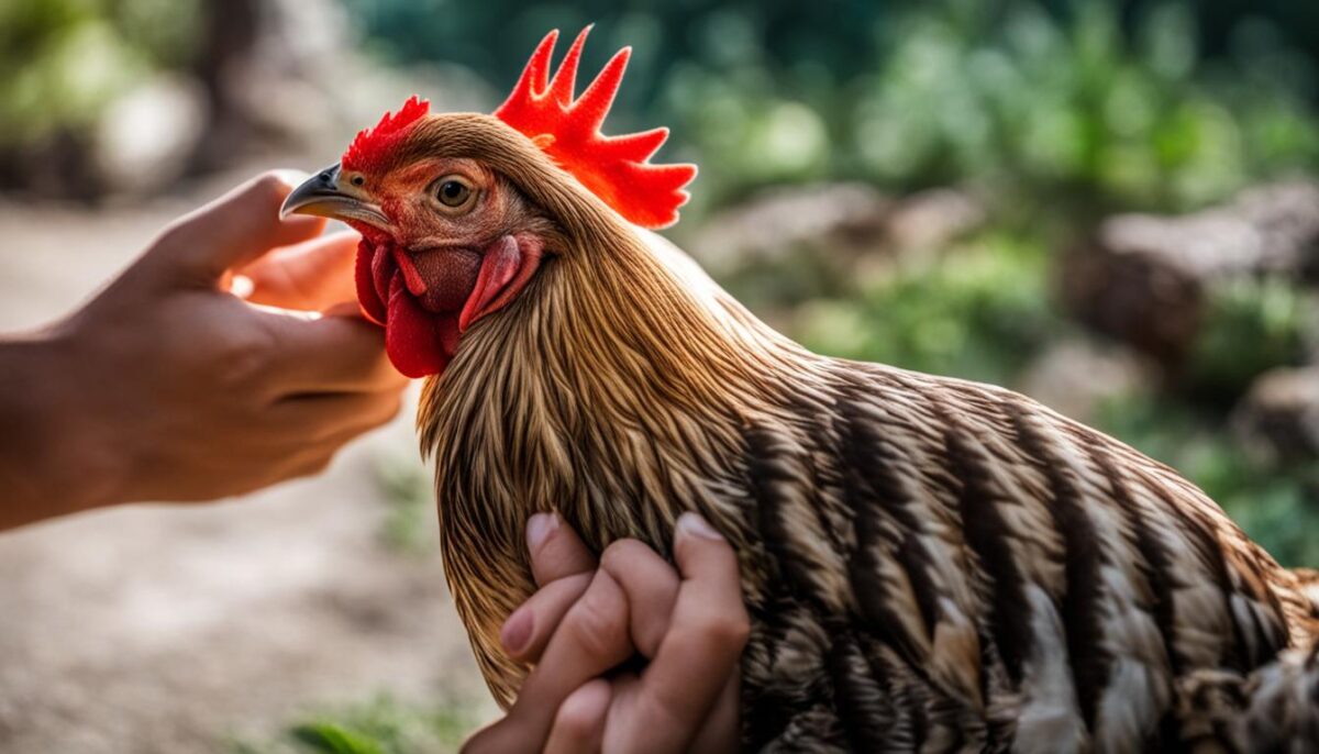 ways chickens show love and affection